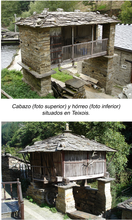 hórreo y cabazo
