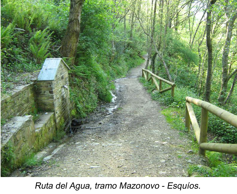 Ruta Agua. Mazonovo-Esquíos 